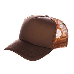 Бейсболка с сеткой TrueSpin Combo Trucker Brown/Beige