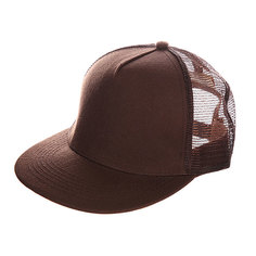 Бейсболка с сеткой TrueSpin Panel Trucker Brown