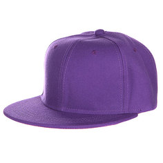 Бейсболка TrueSpin Blank Snapback, Purple, O/S