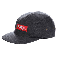 Бейсболка TRUESPIN Jersey 5 Panel Cap Dark Melange