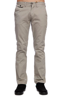 Штаны прямые Zoo York Baxter Chino Stone