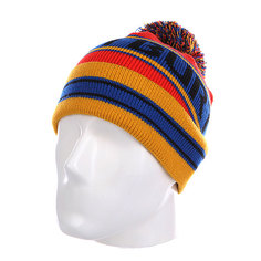 Шапка с помпоном Burton Trope Beanie Blazed/Burner