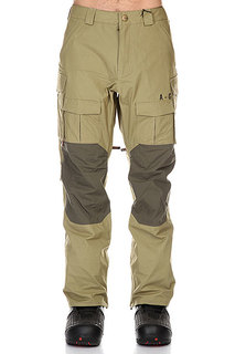 Штаны сноубордические Analog Tactical Pants Mash Green