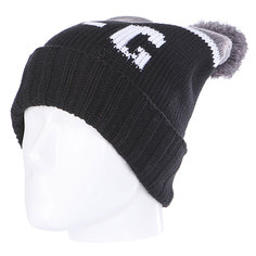 Шапка с помпоном Analog Endorse Beanie True Black