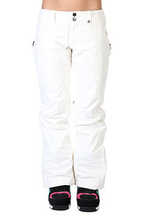 Штаны сноубордические женские Burton Fw14-15 Wb Society Pants Stout White