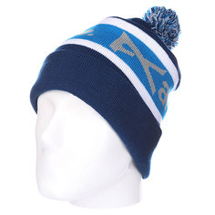 Шапка с помпоном Anon Mns Sampson Beanie Blue