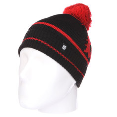 Шапка с помпоном детская Burton Mini Beanie True Black