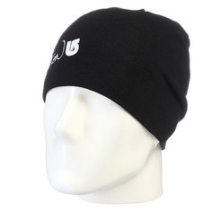 Шапка двусторонняя детская Burton Girls Belle Beanie True Black/Stout White