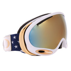 Маска для сноуборда Oakley Aframe 2.0 Lindsey Vonn Stars And Stripes 24k Iridium