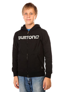 Толстовка классическая детская Burton Logo Horz Fz True Black