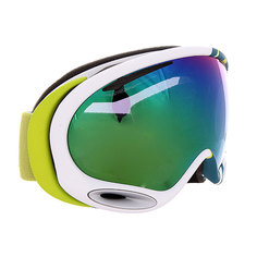 Маска для сноуборда Oakley Aframe 2.0 Smoke Rings Lime Blue Jade Iridium