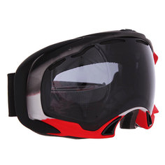 Маска для сноуборда Oakley Splice Simon Dumont Signature Black/Red