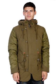 Куртка зимняя Volcom Parkanoid Parka New Blackboard Green