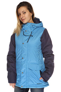 Куртка женская Burton Snuglmufin Jacket Blue Ray Hesher