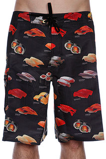 Пляжные мужские шорты Analog Cmbt Sushi3 Brdshort True Black