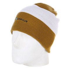 Шапка носок Armour Stripe Beanie Brown/White