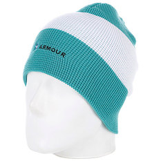 Шапка носок Armour Stripe Beanie Green/White