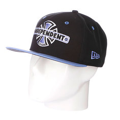 Бейсболка New Era Independent Vintage NewEra Black/Blue