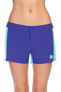 Шорты пляжные женские Roxy Current Swell Deep Blue
