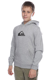 Толстовка детская детская Quiksilver Hood Rib logo Grey