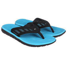 Шлепанцы Quiksilver Ag47 Flux Black/Blue