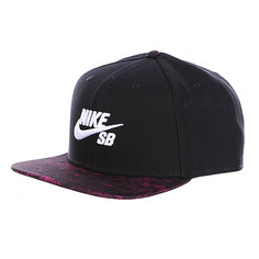 Бейсболка Nike Sb Seasonal Snapback Cap Black/Purple