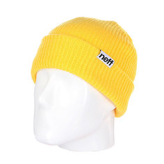 Шапка носок Neff Fold Neon/Yellow