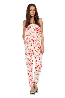 Комбинезон женский Roxy Funnel Of Love J Fiery Orange Shelter