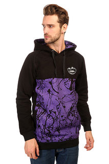 Shweyka Blur Hoodie Violet/Black