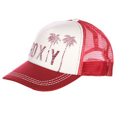 Бейсболка женская Roxy Truckin Hats Deep Red