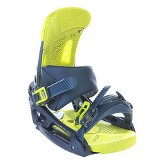 Крепления для сноуборда Burton Malavita Est Blue Steele Yellow