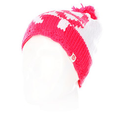 Шапка с помпоном женская Roxy Fjord Beanie Bright White