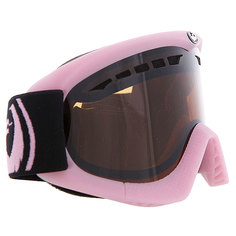 Маска для сноуборда женская Dragon Snow Dxs Pop Pink Jet Amber