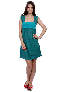 Платье женское Ezekiel Mix It Up Dress Teal