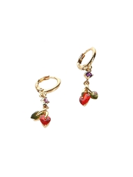 Серьги Happy Garnets