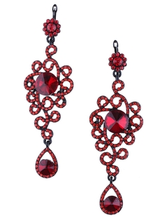 Серьги Happy Garnets