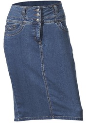 Моделирующая джинсовая юбка