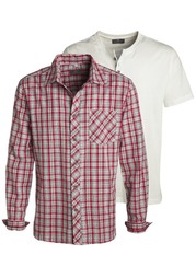 Комплект: рубашка + футболка GREY CONNECTION