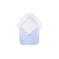 Конверт-одеяло на выписку "Ласточка" Сонный гномик, голубой