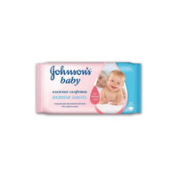 Влажные салфетки Нежная забота, Johnson`s baby, 64 шт.