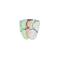 Конверт для пеленания на липучке, SWADDLEME®, р-р S/M, 3 шт., разноцветный Summer Infant
