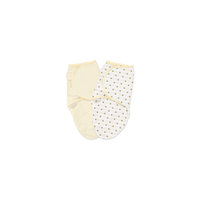 Конверт для пеленания на липучке, SWADDLEME®, р-р S/M, 2 шт., пчелки Summer Infant