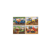 Деревянные пазлы "Строительство", Melissa &amp; Doug