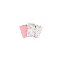 Набор пеленок  Summer Infant,  3 шт, розовые с орнаментом