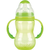 Бутылочка с широким горлом, Nuby, 300 мл., зеленый