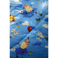 Одеяло холлофайбер 110*140, Letto, голубой