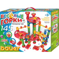 Конструктор Весёлые горки 145 деталей, Bauer