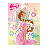 Плед "Флора" 145*205, Winx Club Мона Лиза