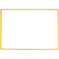 Рамка для пазла 1000/1500 деталей, 50х70 см, желтая -