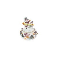 Музыкальный сувенир "Снеговики" 13х15 см Tukzar